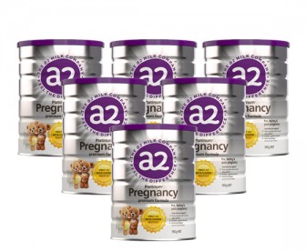 【新西兰直邮包邮】A2 白金孕妇奶粉 6罐/箱 （保质期：2020.01）